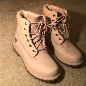 Authentic Timberlands- Pale Pink